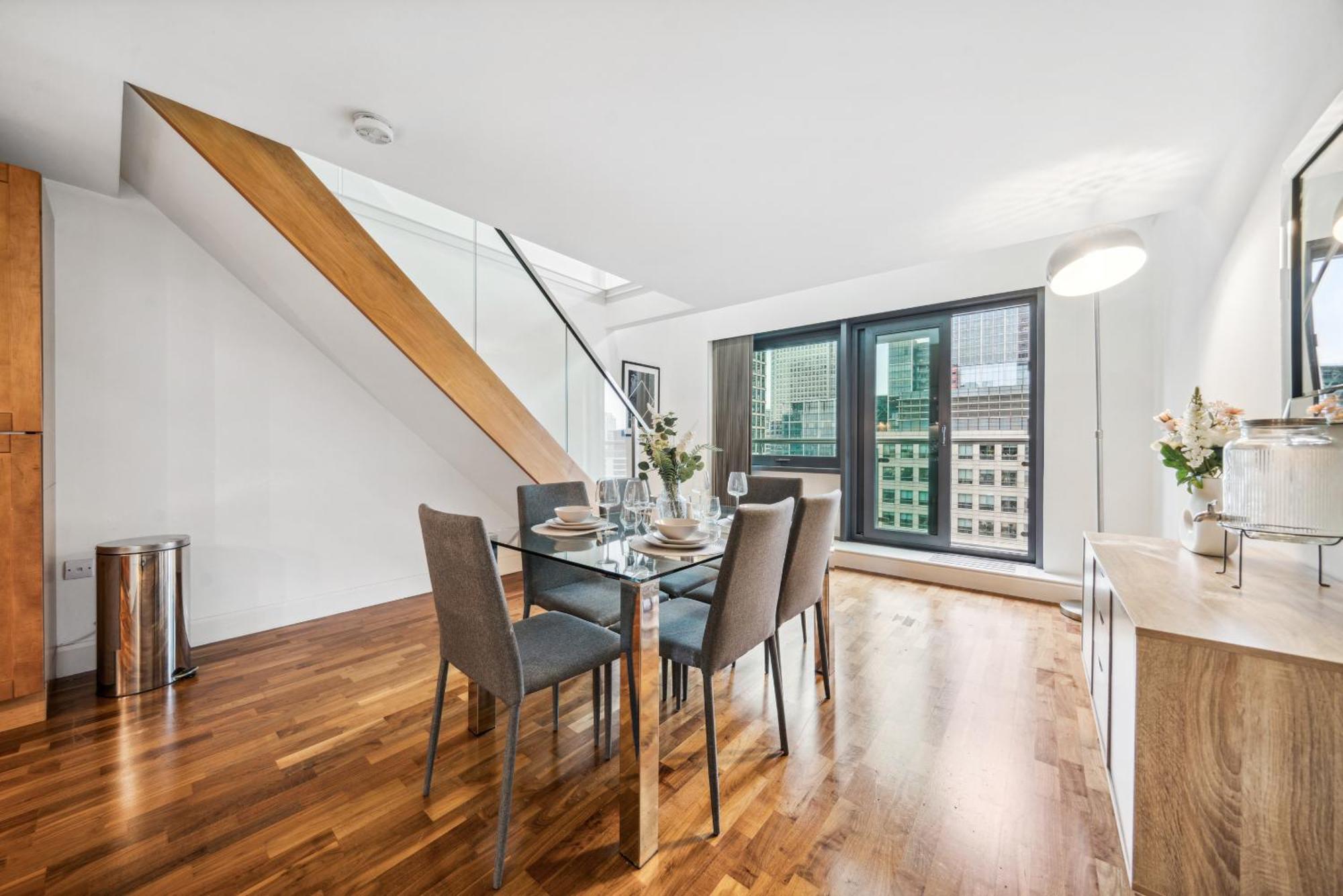 Canary Wharf Riverview 2floor Penthouse Ferienhaus